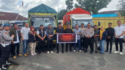 KPU OKI Hari Ini Mulai Distribusikan Logistik Pemilu