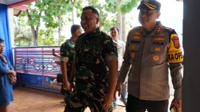 Dandim dan Kapolres Kunjungi Beberapa Gereja