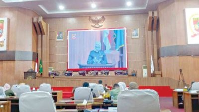 Rapat Paripurna DPRD Musi Rawas Sahkan Nota Kesepakatan KUA-PPAS Tahun 2025